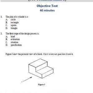 BDT Pre-Technical Skills 2019 BECE Past Questions and Answers (PDF)