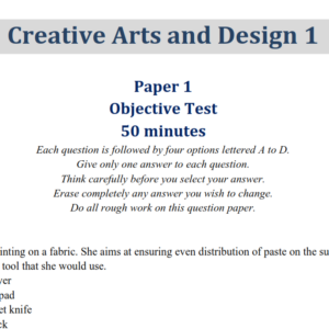 Creative Arts and Design