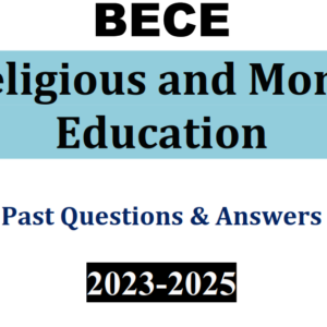 RME 2023-2025 BECE Past Questions and Answers - PDF